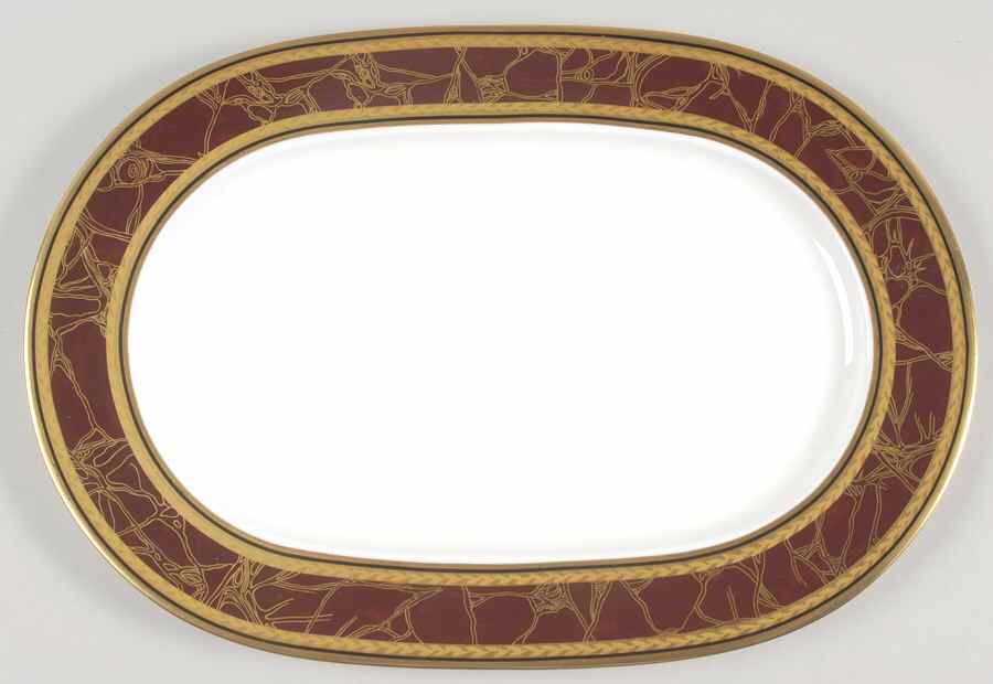 Empress 13" Oval Serving Platter by Villeroy & Boch-1