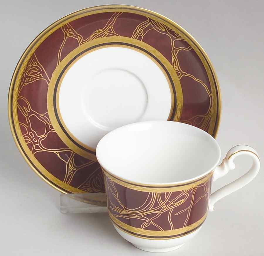 Empress Footed Demitasse Cup & Saucer Set by Villeroy & Boch-1