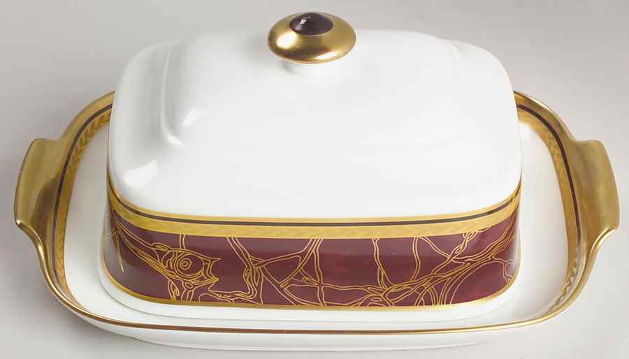 Empress Square Covered Butter by Villeroy & Boch-1
