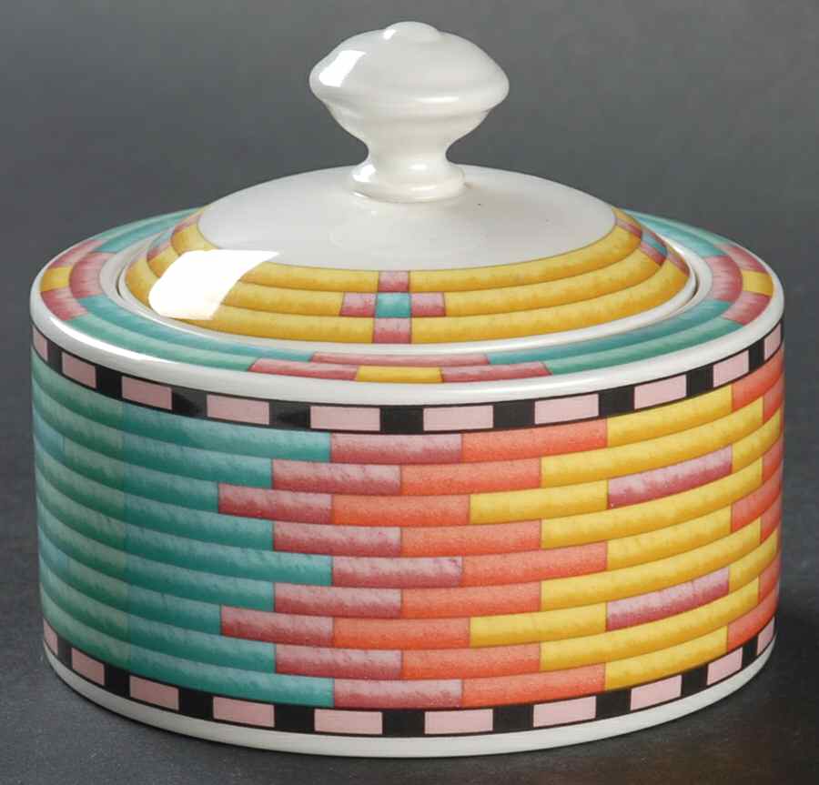 Ethno Sugar Bowl & Lid by Villeroy & Boch-1