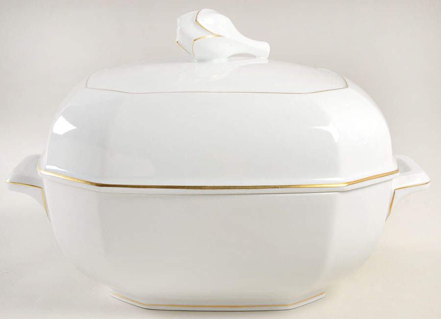 Facette Gold Tureen &  Lid by Villeroy & Boch-1