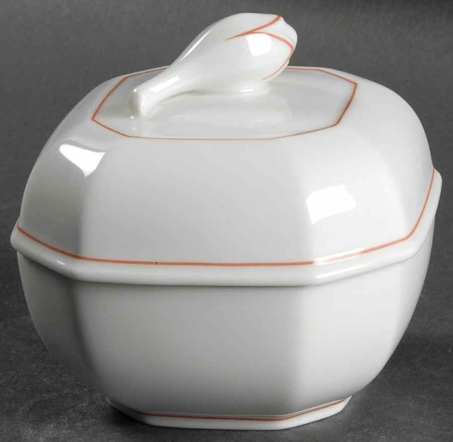 Facette Rouge Sugar Bowl & Lid by Villeroy & Boch-1