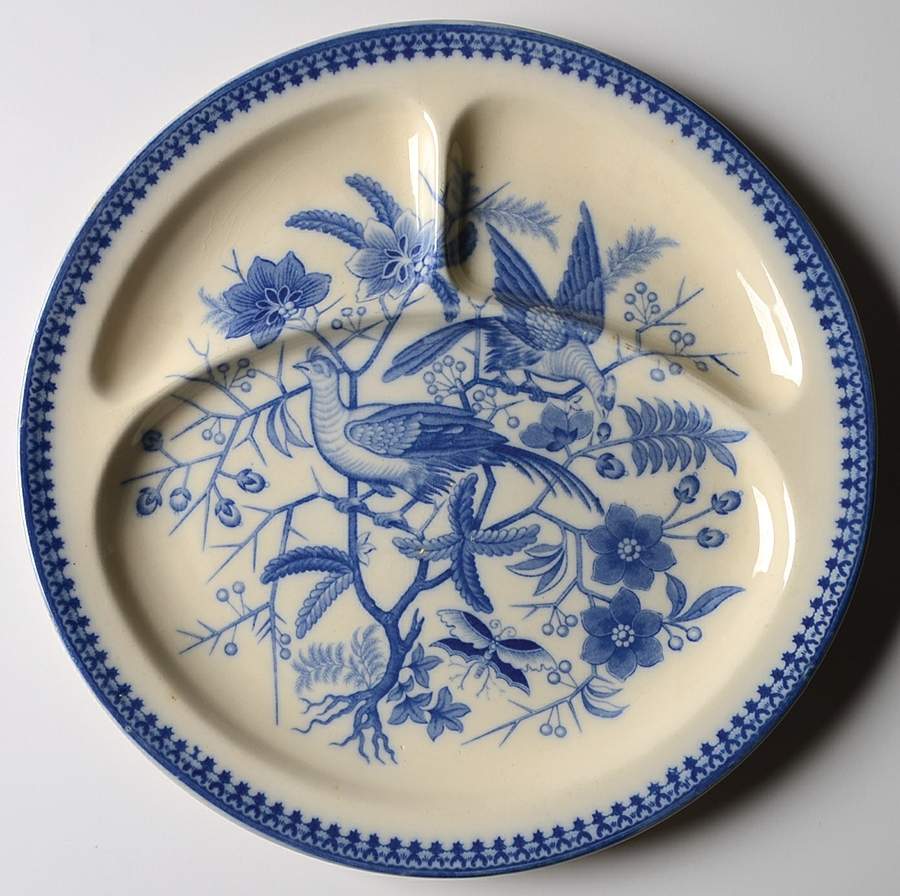 Fasan Blue Grill Plate by Villeroy & Boch-1
