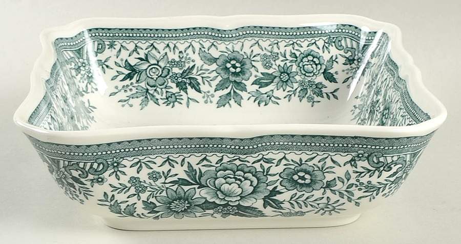 Fasan Green 7" Square Vegetable Bowl by Villeroy & Boch-1