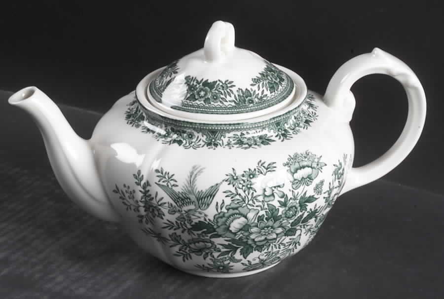 Fasan Green Teapot & Lid by Villeroy & Boch-1