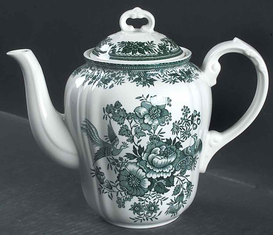 Fasan Green Coffee Pot & Lid by Villeroy & Boch-1