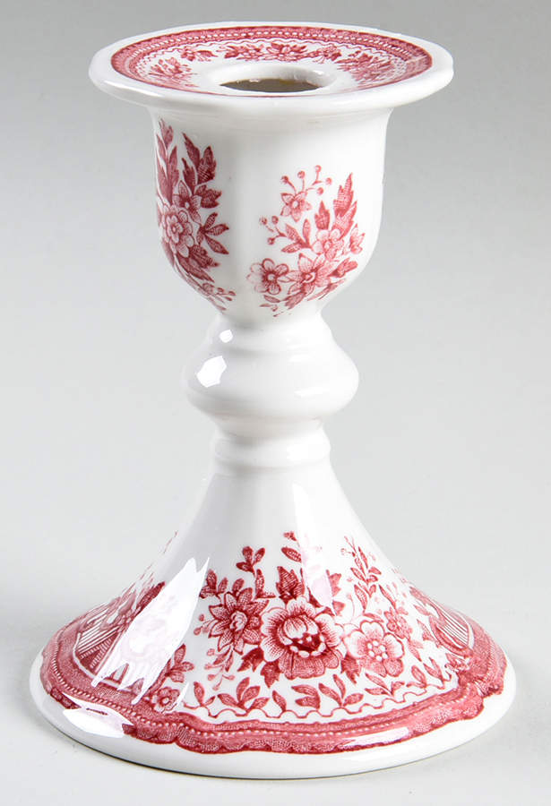 Fasan Red Single Light Candlestick by Villeroy & Boch-1