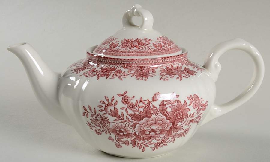 Fasan Red Teapot & Lid by Villeroy & Boch-1