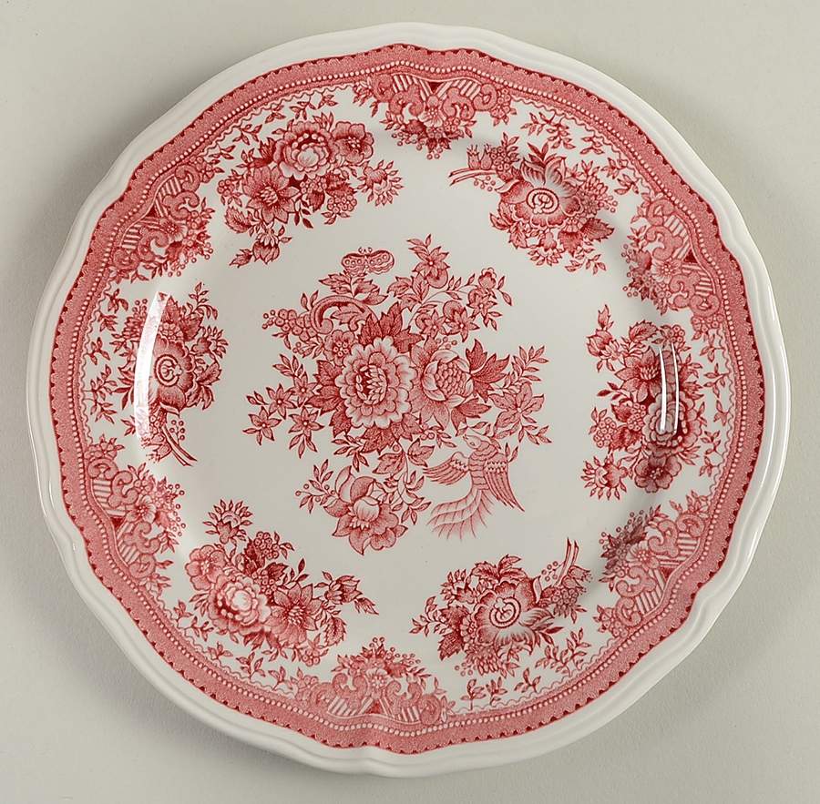 Fasan Red Salad Plate by Villeroy & Boch-1