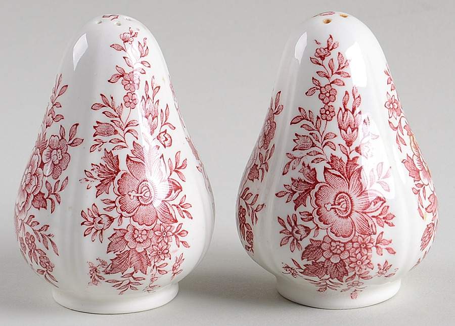 Fasan Red Salt & Pepper Set by Villeroy & Boch-1