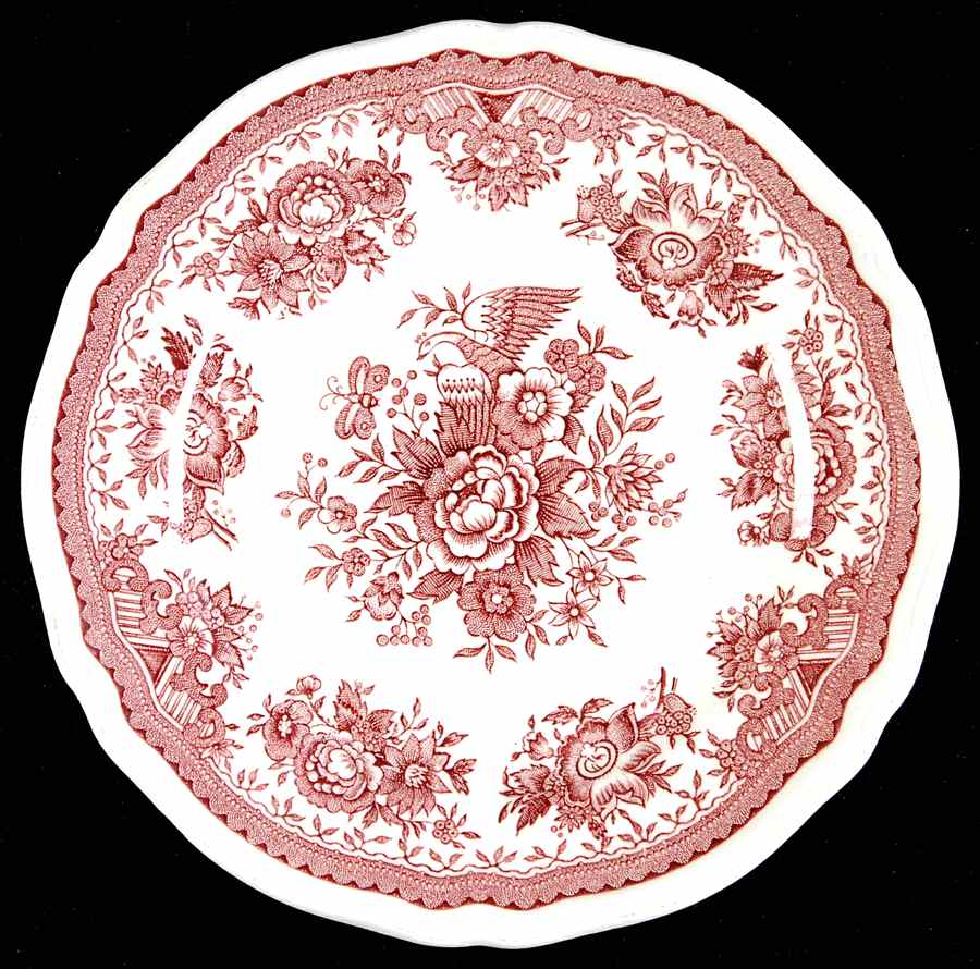 Fasan Red Bread & Butter Plate by Villeroy & Boch-1