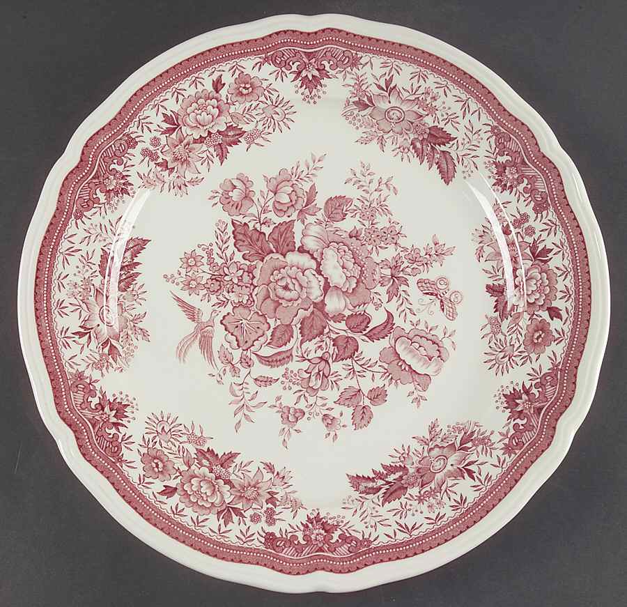 Fasan Red 12" Chop Plate (Round Platter) by Villeroy & Boch-1
