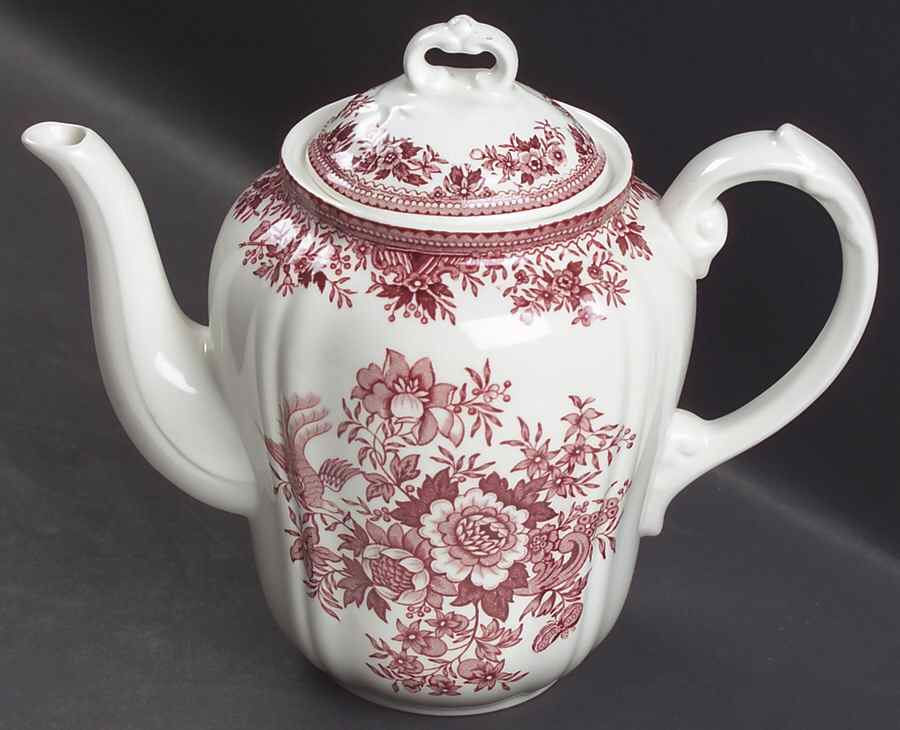 Fasan Red Small Coffee Pot & Lid by Villeroy & Boch-1