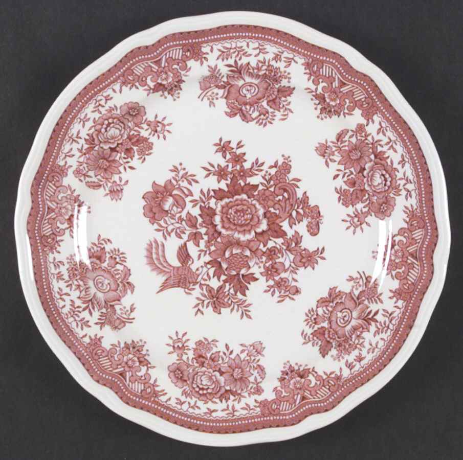 Fasan Red Luncheon Plate by Villeroy & Boch-1