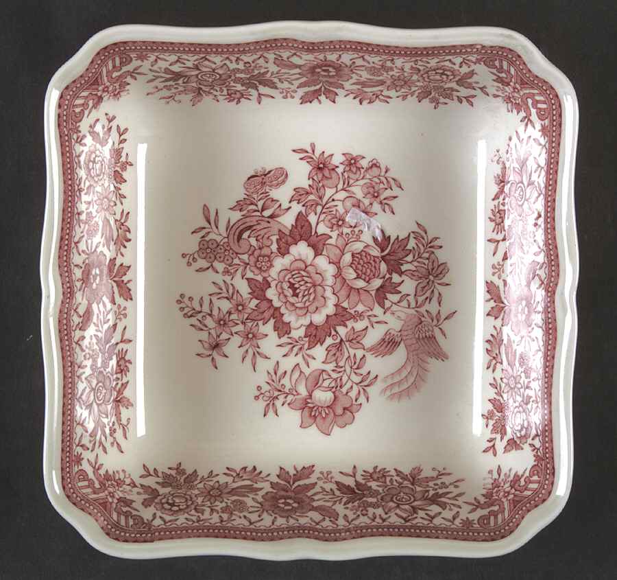 Fasan Red 7" Square Vegetable Bowl by Villeroy & Boch-1