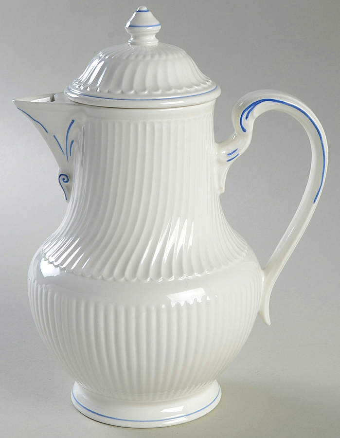 Filet Bleu Coffee Pot & Lid by Villeroy & Boch-1