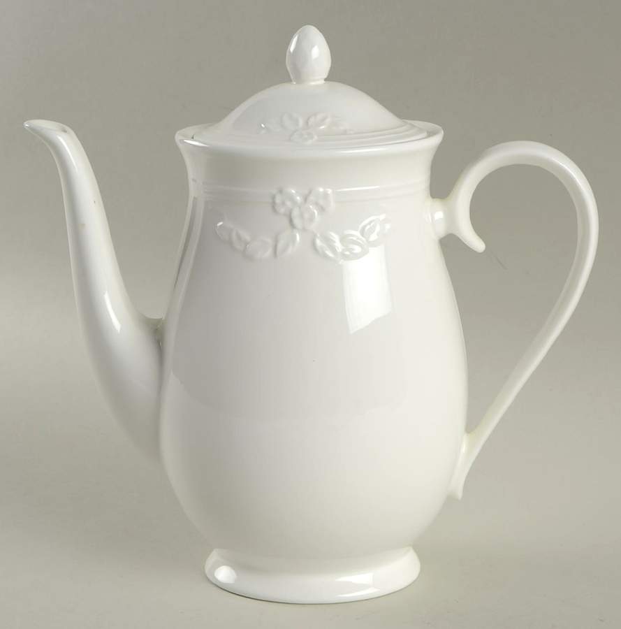 Fiori Weiss Mini Coffee Pot & Lid by Villeroy & Boch-1