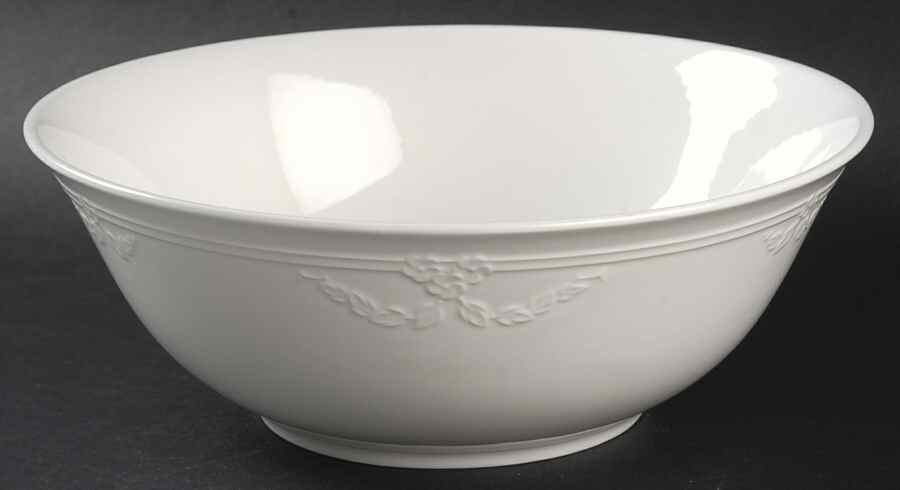 Fiori Weiss 9" Round Vegetable Bowl by Villeroy & Boch-1