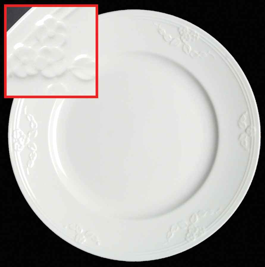 Fiori Weiss Salad Plate by Villeroy & Boch-1