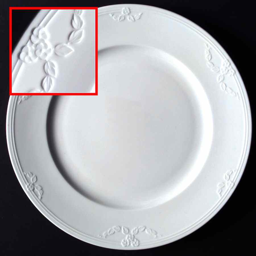 Fiori Weiss Dinner Plate by Villeroy & Boch-1
