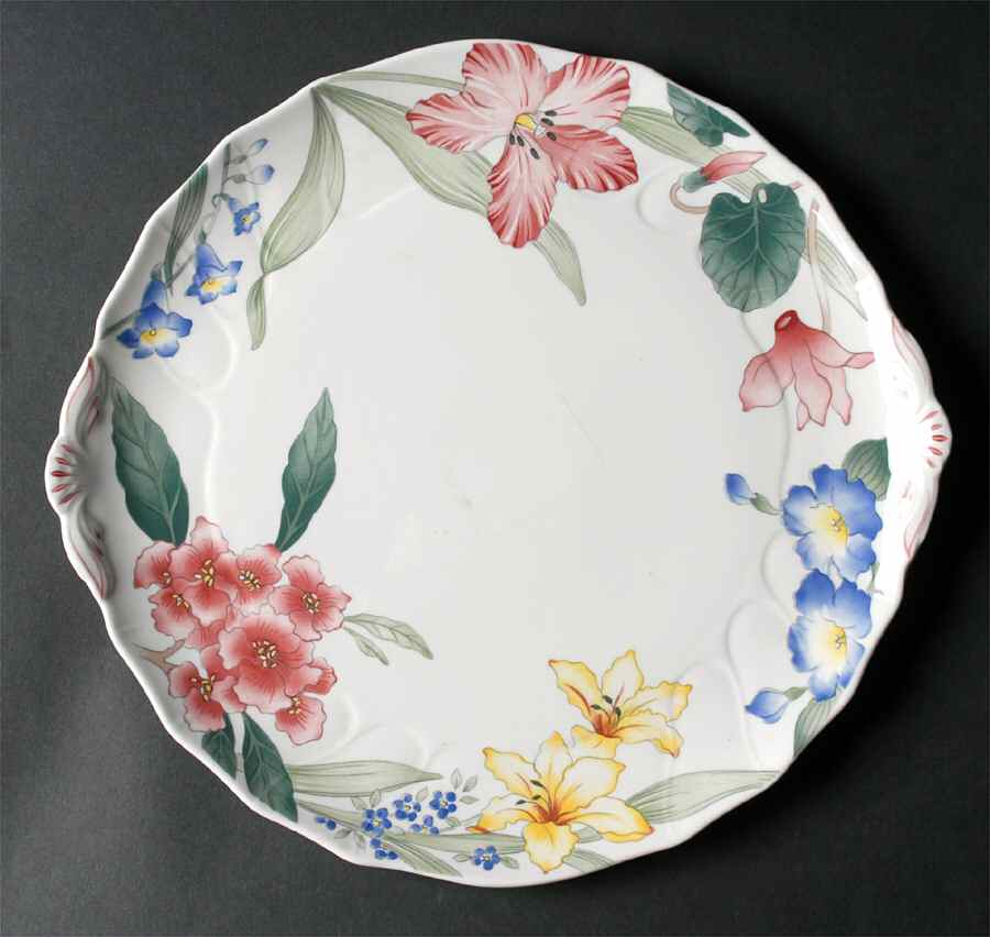 Flora Bella Handled Cake Plate by Villeroy & Boch-1