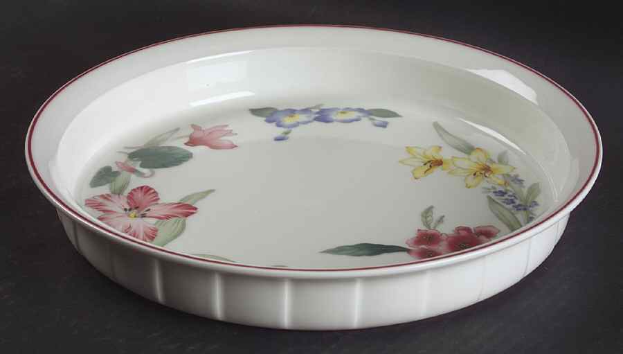 Flora Bella 10" Quiche by Villeroy & Boch-1