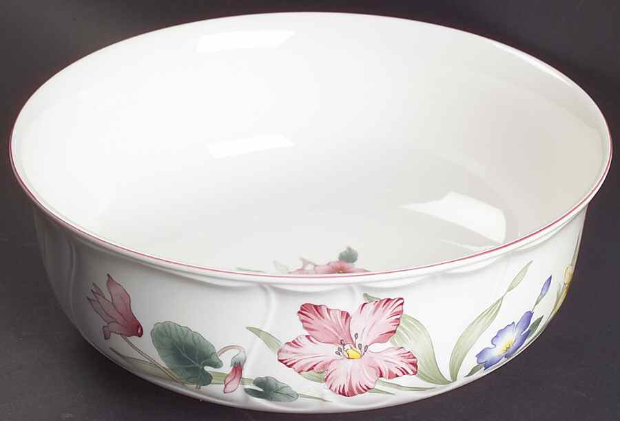 Flora Bella 9" Salad Serving Bowl by Villeroy & Boch-1