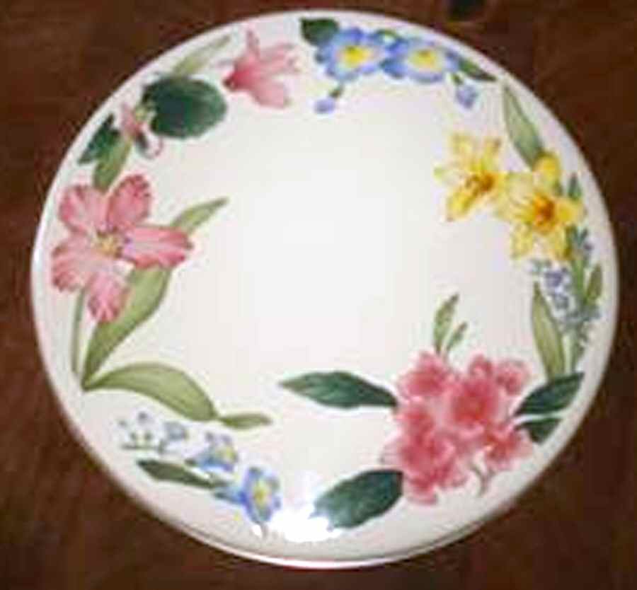 Flora Bella 9" Individual Steel Stover Cover by Villeroy & Boch-1