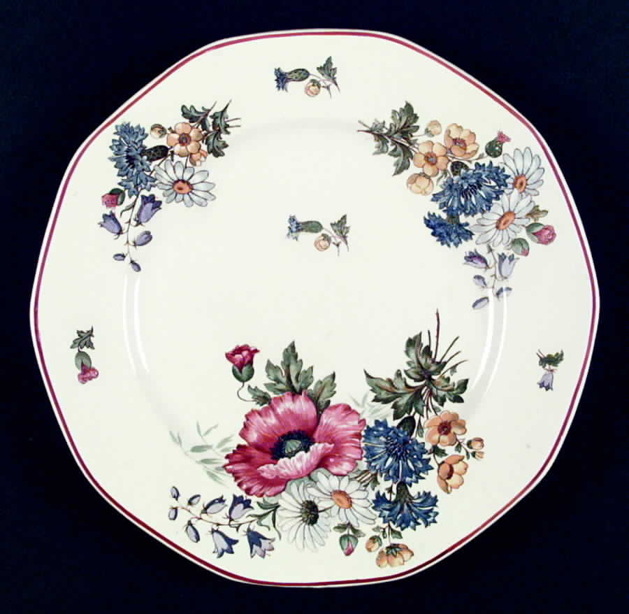 Fleurs Des Champs (Multisided) Dinner Plate by Villeroy & Boch-1