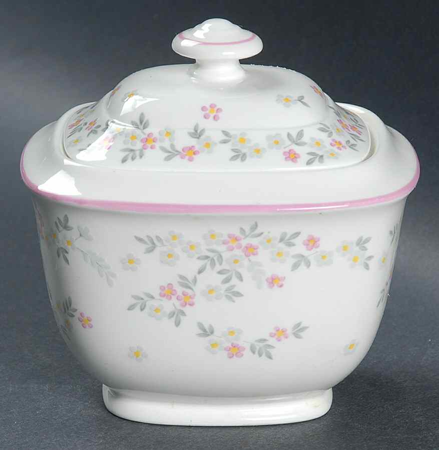 Fleurosa Sugar Bowl & Lid by Villeroy & Boch-1