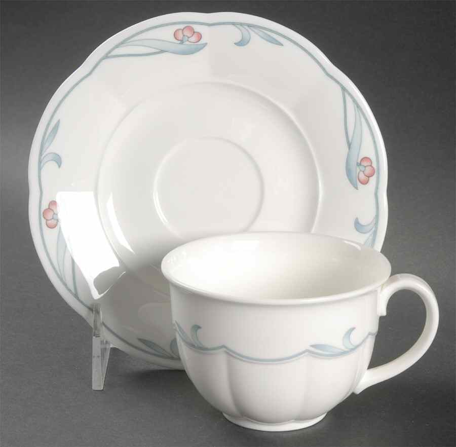 Florina Flat Cup & Saucer Set by Villeroy & Boch-1