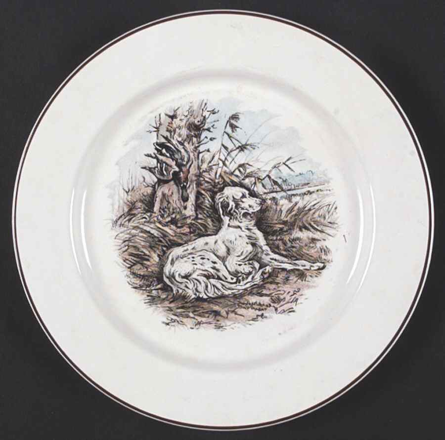 Fontainebleau (No Border, Brown Trim) Salad Plate by Villeroy & Boch-1