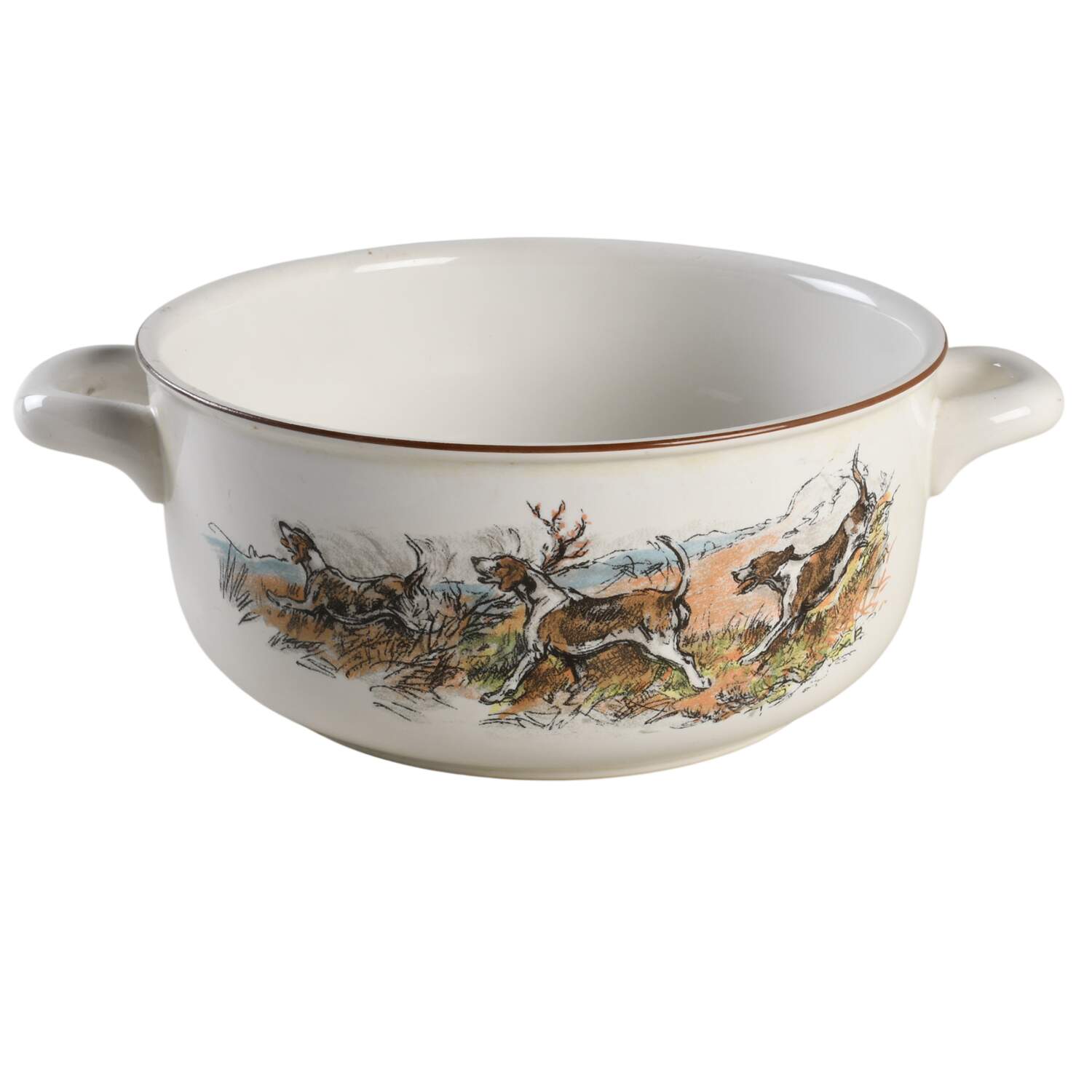 Fontainebleau (Raised Dots, No Trim) 2 Qt Round Covered Casserole No Lid by Villeroy & Boch-1