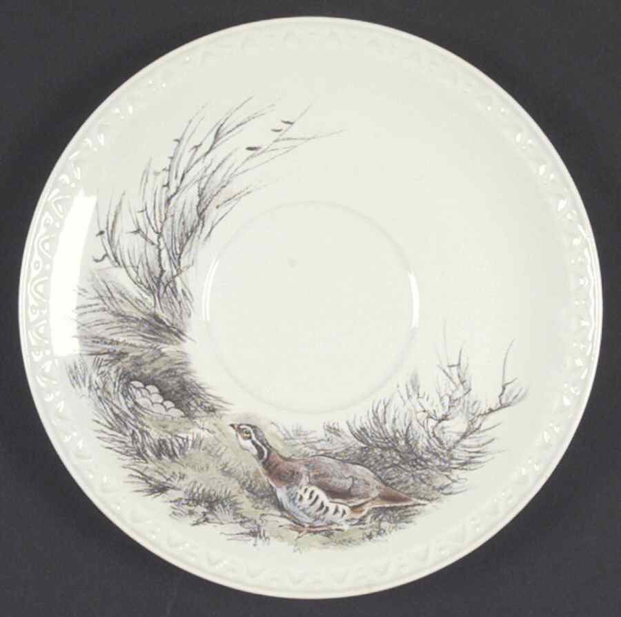 Fontainebleau (Raised Dots, No Trim) Saucer by Villeroy & Boch-1