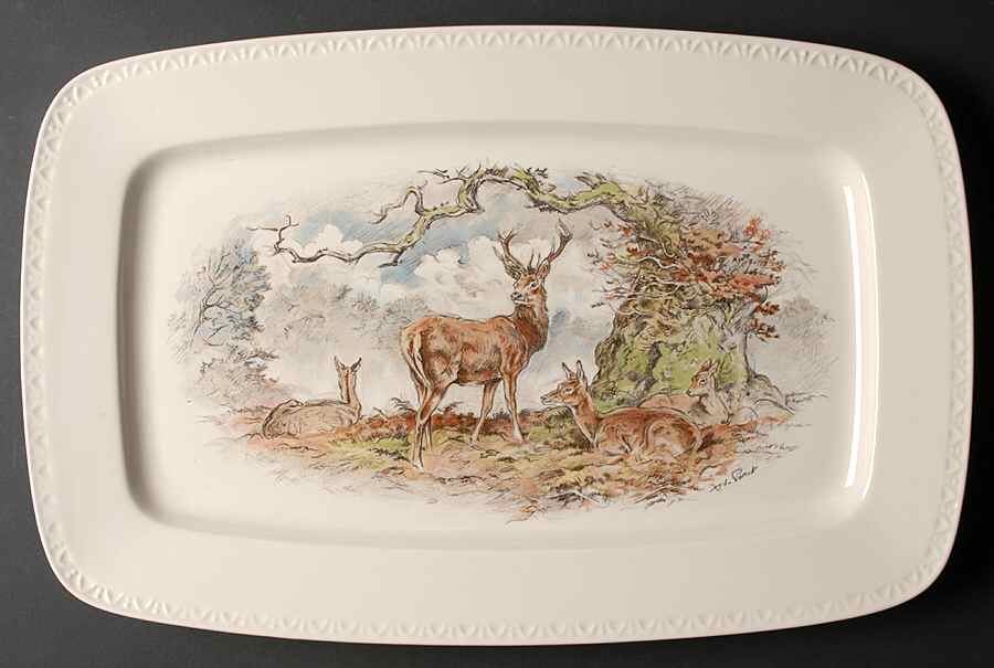 Fontainebleau (Raised Dots, No Trim) 17" Oval Serving Platter by Villeroy & Boch-1