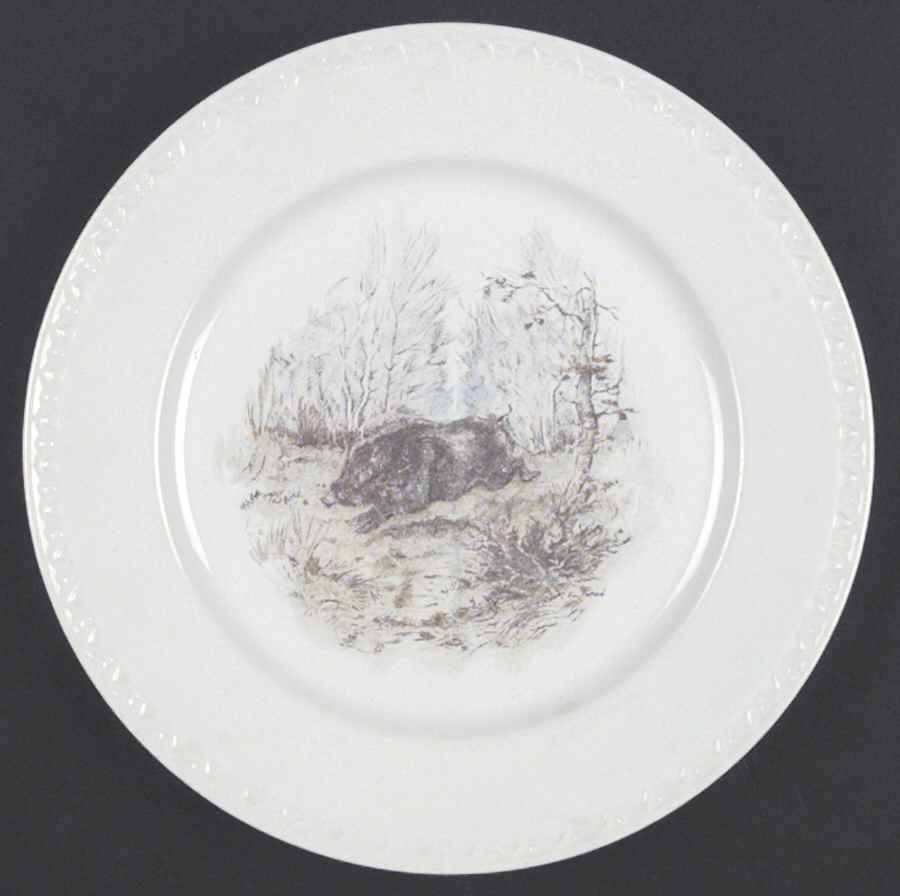 Fontainebleau (Raised Dots, No Trim) Luncheon Plate by Villeroy & Boch-1