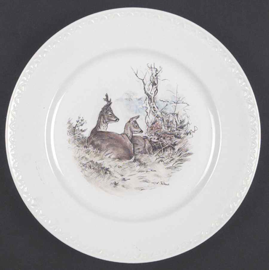Fontainebleau (Raised Dots, No Trim) Luncheon Plate by Villeroy & Boch-1