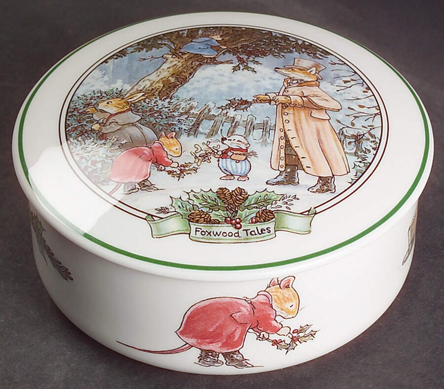 Foxwood Tales Large Candy Box & Lid by Villeroy & Boch-1