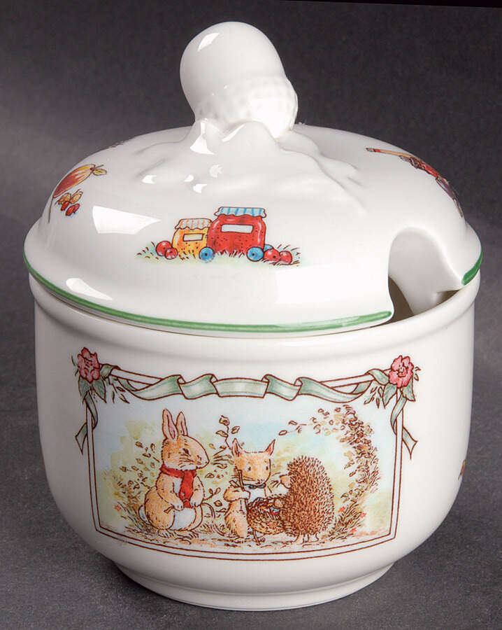Foxwood Tales Sugar Bowl & Lid by Villeroy & Boch-1