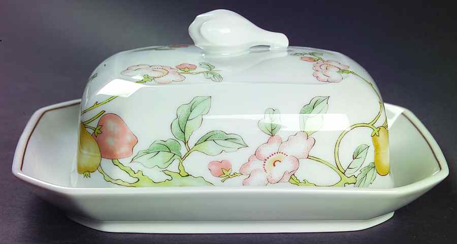 Fruit Garden Square Covered Butter by Villeroy & Boch-1