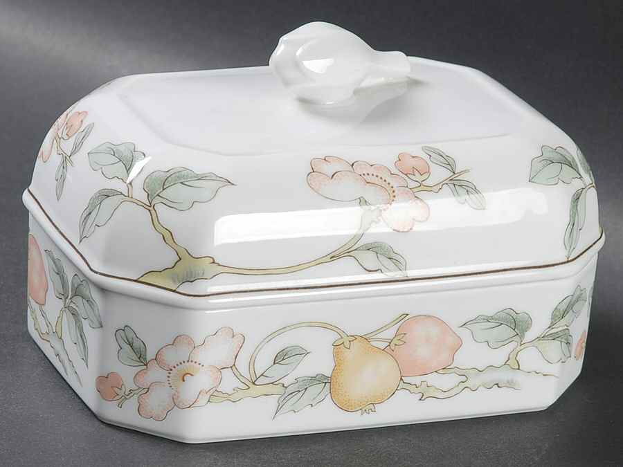 Fruit Garden 5" Rectangular Box W/Lid by Villeroy & Boch-1
