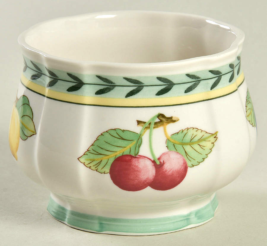 French Garden Fleurence Sugar Bowl No Lid by Villeroy & Boch-1