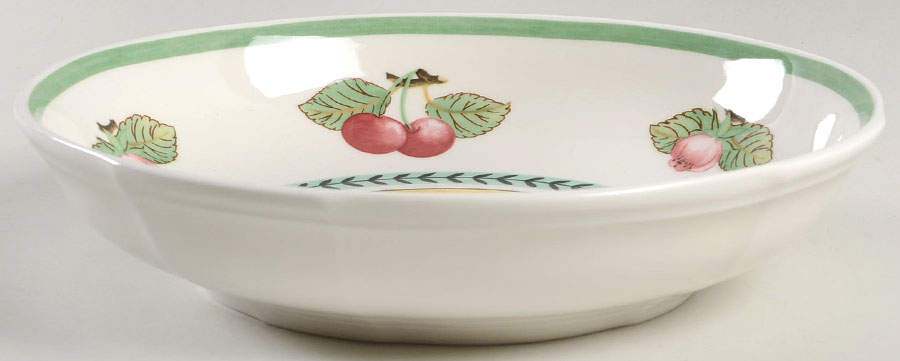 French Garden Fleurence 9" Individual Pasta Bowl by Villeroy & Boch-1