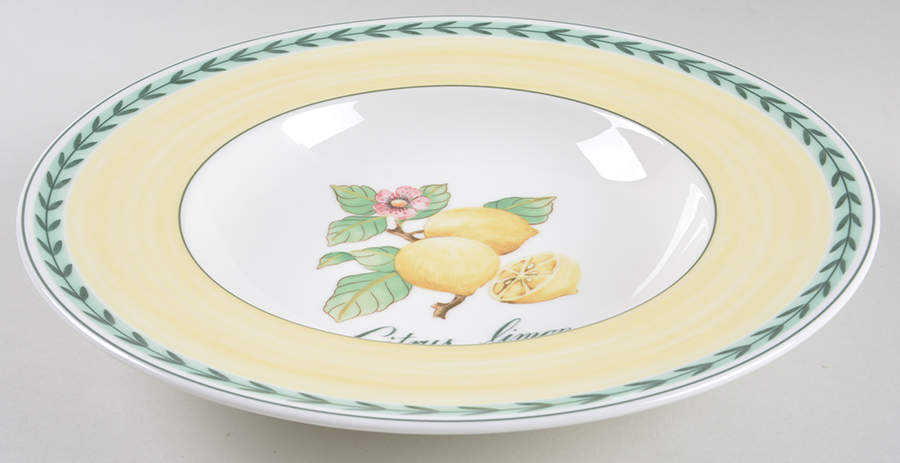 French Garden Fleurence 11" Individual Pasta Bowl by Villeroy & Boch-1