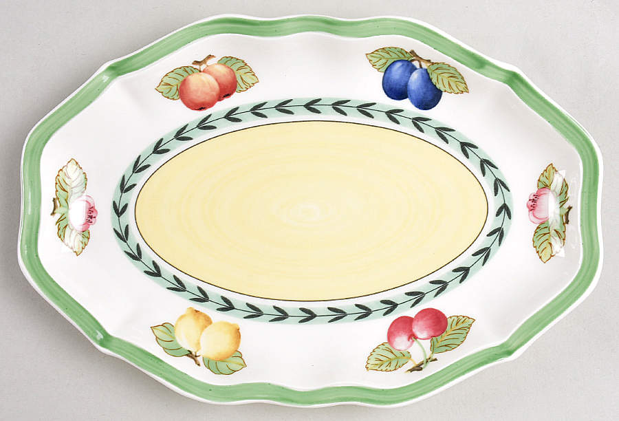 French Garden Fleurence Relish/Gravy Underplate by Villeroy & Boch-1