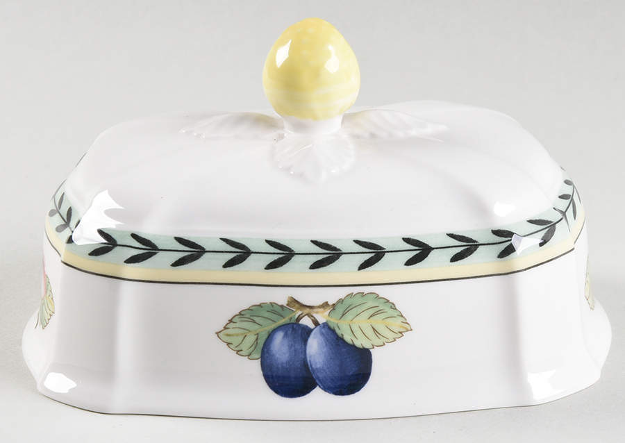 French Garden Fleurence Lid for Rectangular Butter by Villeroy & Boch-1