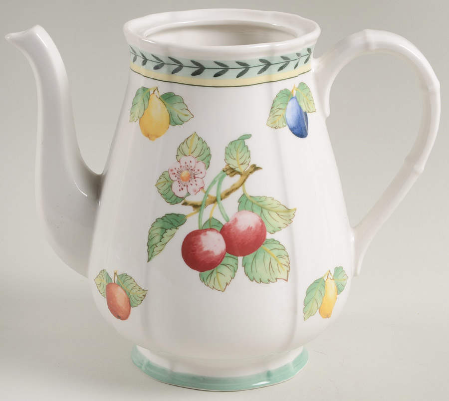 French Garden Fleurence Coffee Pot No Lid by Villeroy & Boch-1