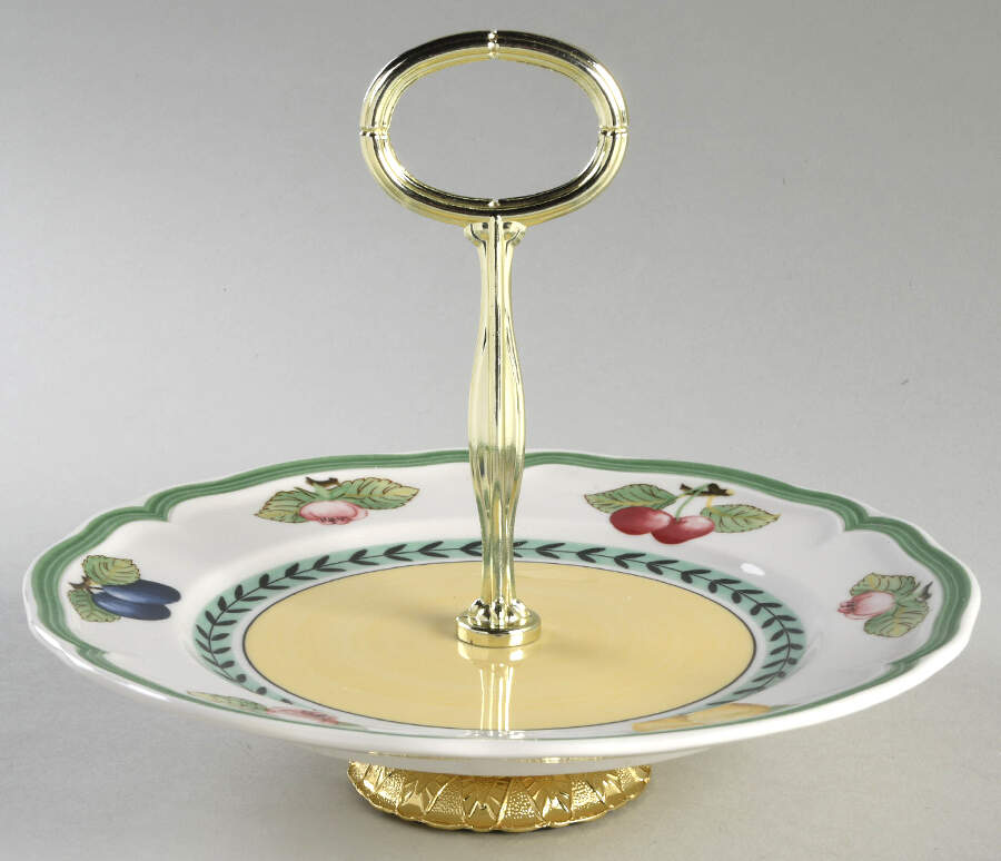 French Garden Fleurence 6" - 7" Tidbit (from Salad Plate) HC by Villeroy & Boch-1