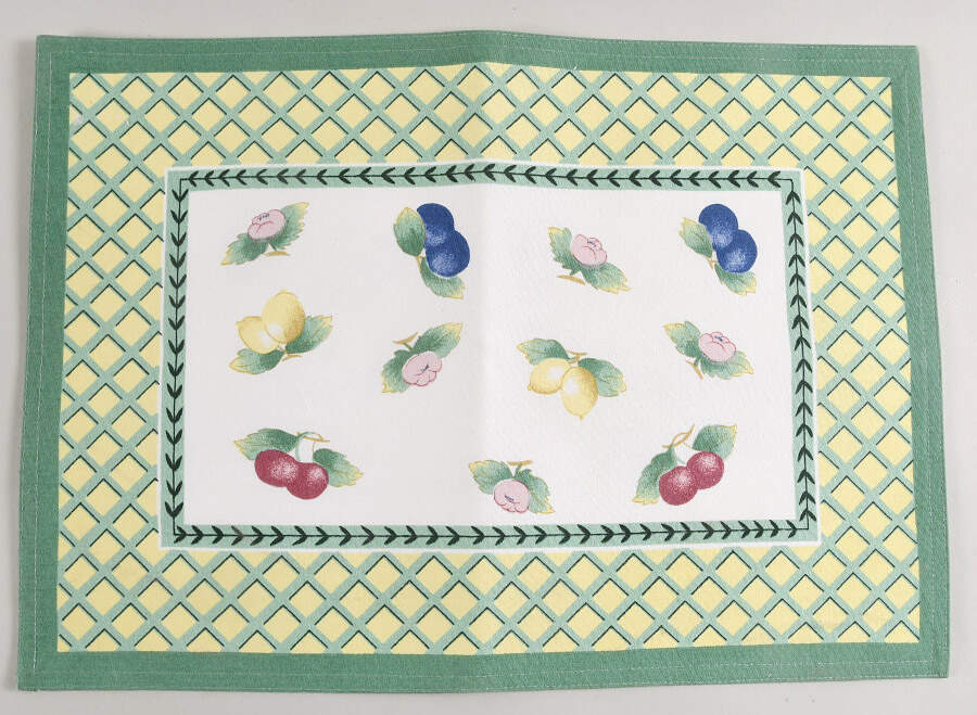 French Garden Fleurence Reversible Cloth Placemat by Villeroy & Boch-1