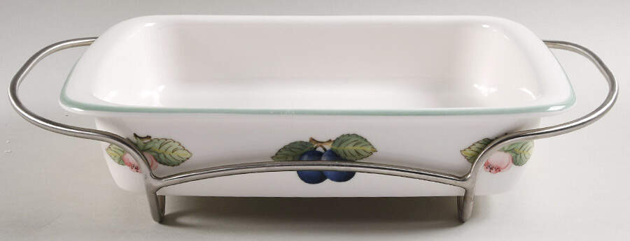 French Garden Fleurence 12" Lasagna W/Metal Rack by Villeroy & Boch-1